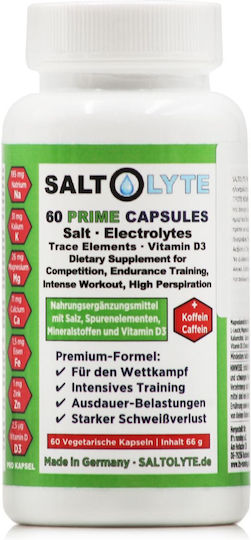 Saltolyte Saltolyte Prime Salt & Electrolytes 60 veg. Kappen