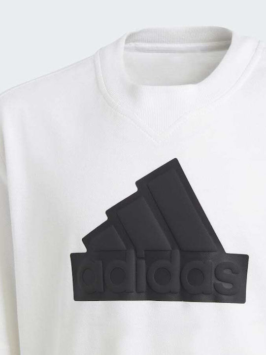 Детска тениска Бял Future Icons Logo Piqué