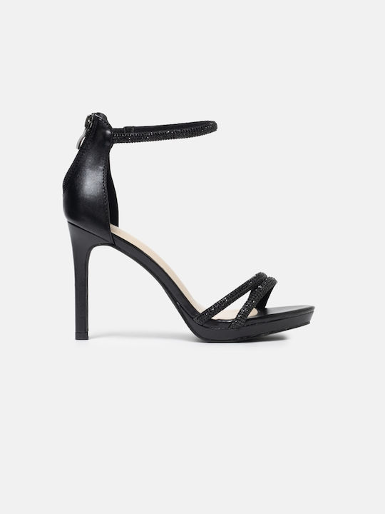 InShoes Sandale dama in Culorea Negru