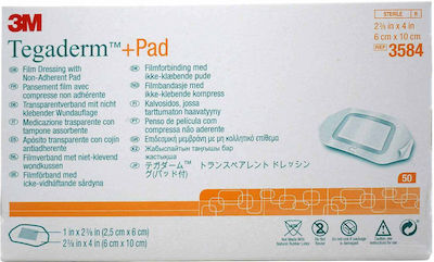 3M Tegaderm +Pad Sterilized Plaster 10x6cm 1pcs