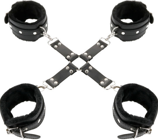 Darkness Χειροπέδες Hogtie Set Black