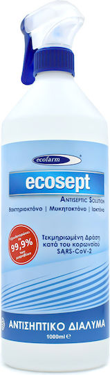 Ecofarm Ecosept Anitseptic Solution Antiseptic Liquid Hand Wash Spray 1000ml Natural