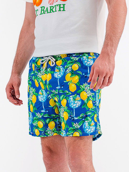 Men's Swimwear Bermuda Multicolour with Patterns
