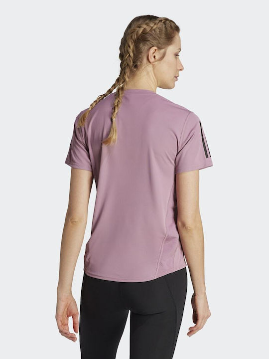 Adidas Own Women's Athletic T-shirt Wonder Orchid