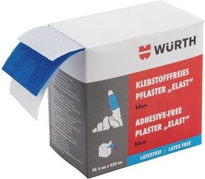 Wurth Elastischer Verband 6cm x 4.5m Blau