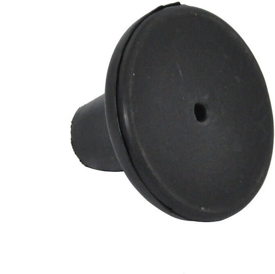 OPO Pernă de schimb antiderapantă cu bază largă Tampon de schimb 19mm Negru 1buc 1269/01
