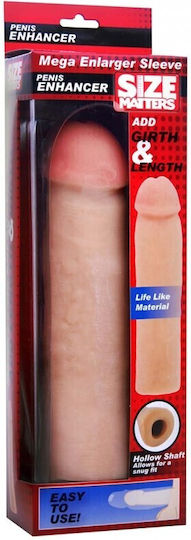 XR Mega Enlarger Sleeve Penis Extension Προέκταση Πέους Skin 21.5cm