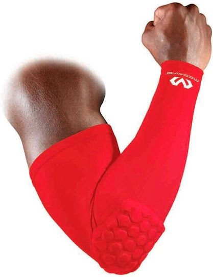 Mcdavid 6500 Hex Shooter Compression Sleeve in Red color