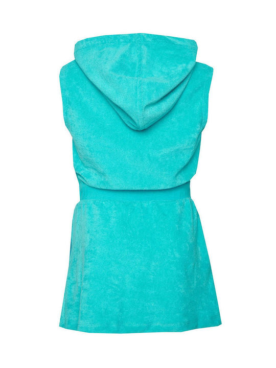 SugarFree Kids Dress Sleeveless Turquoise