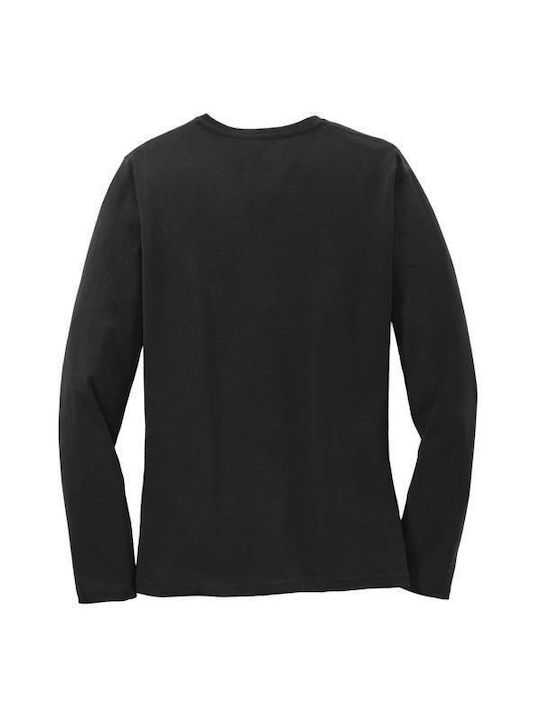 Takeposition Good Thinks Women's Blouse Long Sleeve Black