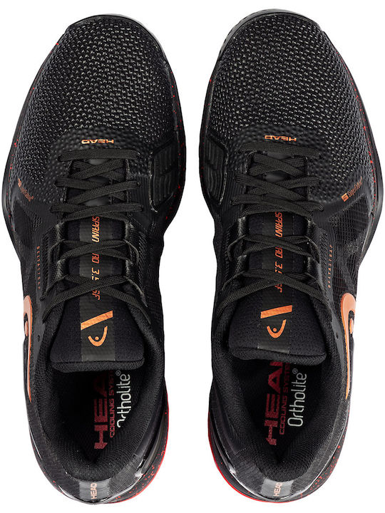 Head Sprint Pro 3.5 SF Ανδρικά Παπούτσια Τένις Μαύρα