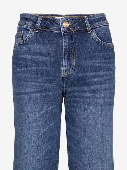 Dara Hem Women's Jean Trousers Flared