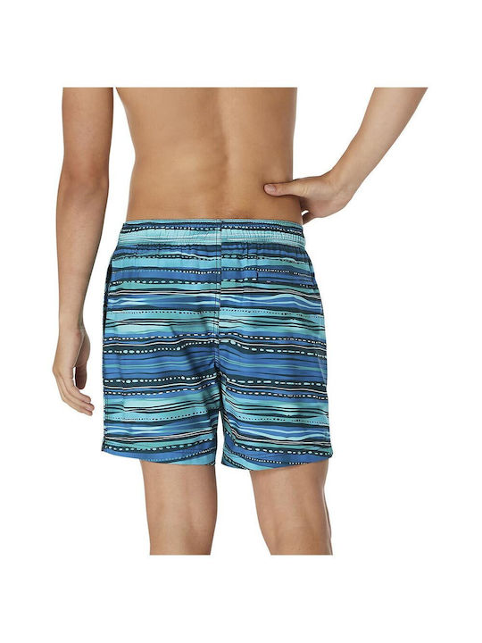 Speedo SNA Volley 17 Men's Swimwear Shorts Blue with Patterns