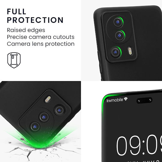 KWmobile 5G Задна корица Силикон 1.3мм Черен (Xiaomi 13 Lite)