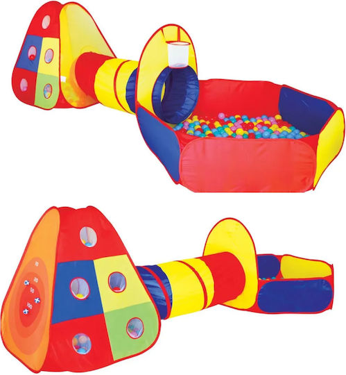 Ball Pit with Tunnel made of Fabric 300x120x100cm. for 3+ Years