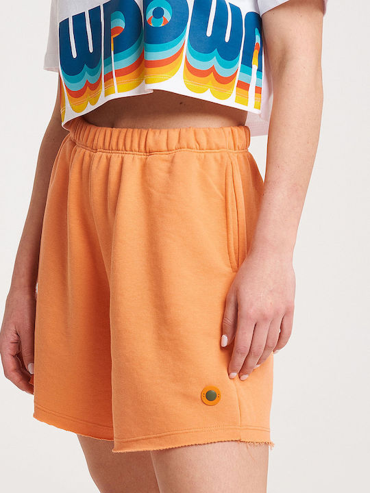 Kaori Women's Sporty Shorts Orange