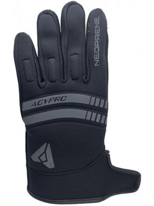 AGVpro Neopren Neo V2 Men's Motorcycle Gloves All Seasons Black