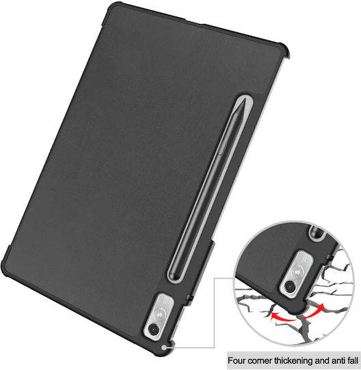 Techsuit Foldpro Flip Cover Δερματίνης Μαύρο (Lenovo Tab P11 Pro (2nd Gen) 11.2")