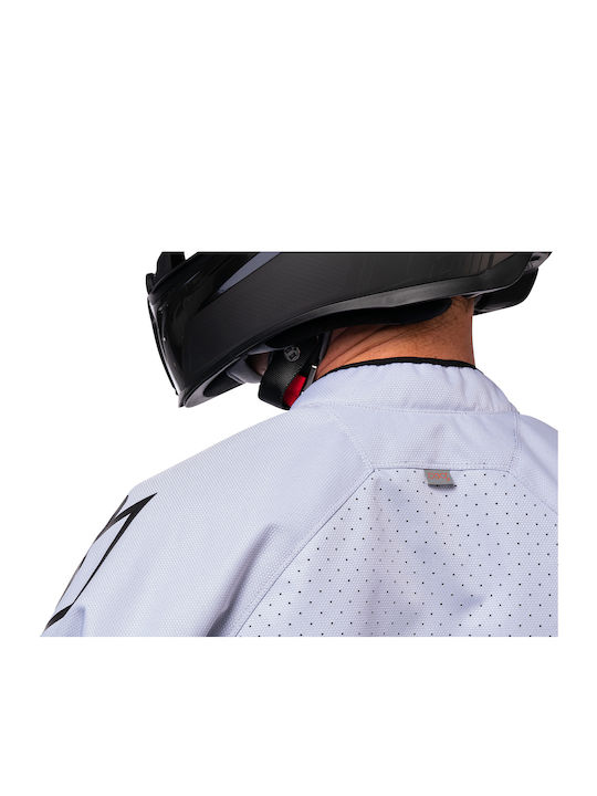 Icon Hooligan Ce Bărbătesc Geacă de motocicletă 4 Sezoane Alb