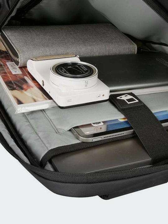 Mark Ryden MR9533 Αδιάβροχη Τσάντα Πλάτης για Laptop 15.6" με Θύρα USB σε Μαύρο χρώμα