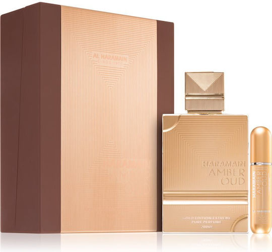 Al Haramain Amber Oud Gold Edition Extreme Fragrance Set with Eau de Parfum 2 Pieces