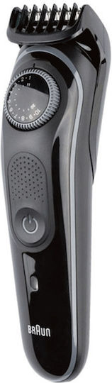 Braun Beard Trimmer 3 Set Rechargeable Hair Clipper Black BT3242