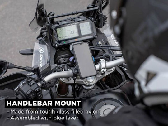 Quadlock Mount Phone Motorcycle with Clip for Steering Wheel