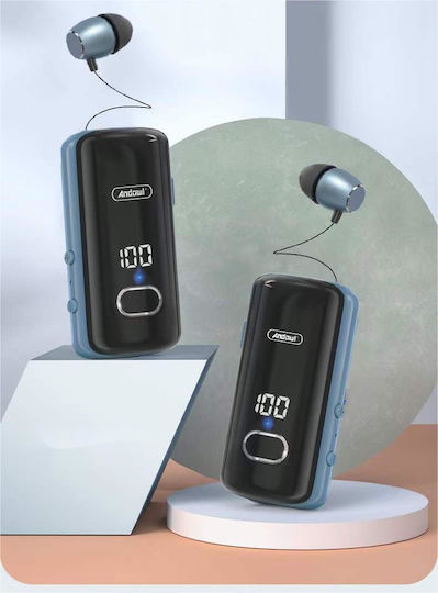 Andowl Q-EH580 In Ear Безжични Слушалки Слушалка Черен / Бежов