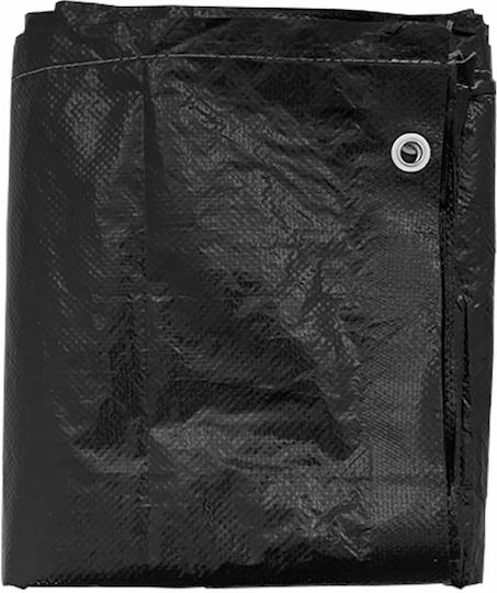 vidaXL Waterproof Dining Table Cover Black 278x204x105cm