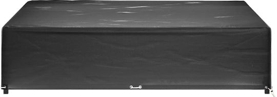 vidaXL Waterproof Sofa Cover Black 240x240x55cm