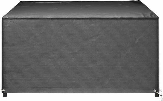 vidaXL Waterproof Dining Table Cover Black 230x165x80cm