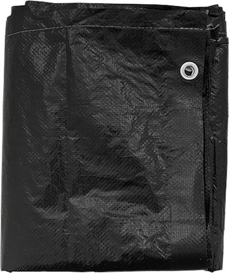 vidaXL Waterproof Dining Table Cover Black 300x250x90cm