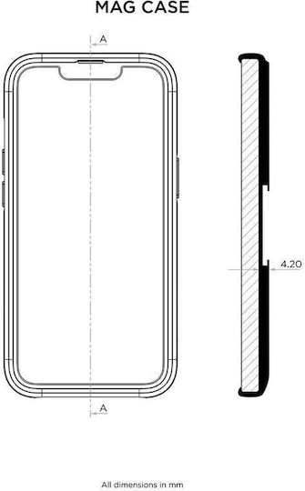 Quad Lock Mag Case Mobile Phone Case Apple iPhone 13 Pro for Motorcycle Mount