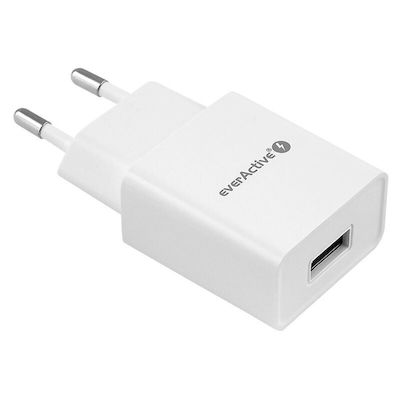 everActive Încărcător Fără Cablu cu Port USB-A Albς (SC-200)