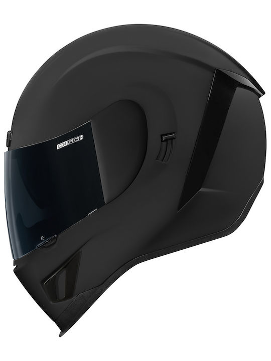 Icon Airform Warthog Dark Motorcycle Helmet Full Face DOT / ECE 22.05 with Sunvisor