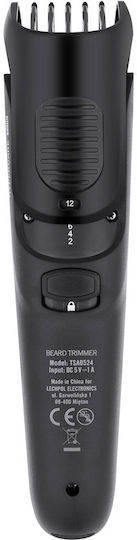 Teesa Hypercare T200 Rechargeable Hair Clipper Black TSA0524