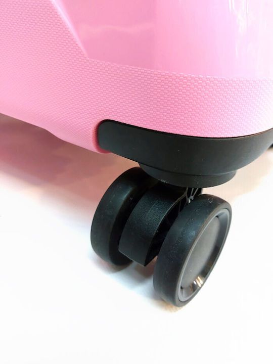 Diplomat Set The Seagull Collection Hard Pink Suitcases Max Height 66cm With 4 Wheels Set 2pcs