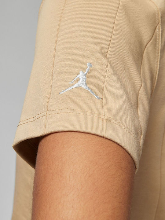 Women's Crop T-shirt Beige