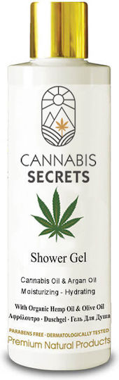 Venus Secrets Cannabis Oil & Argan Oil Bubble Bath Gel with Aloe Vera Soothing 250ml