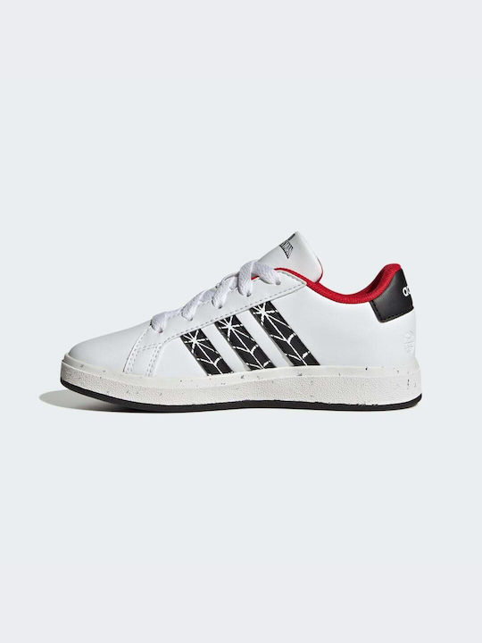 Adidas Παιδικά Sneakers Grand Court x Marvel Spider-Man Cloud White / Core Black / Better Scarlet