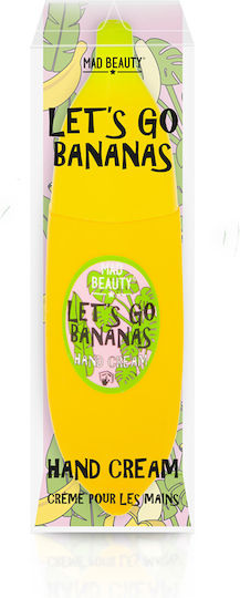 Mad Beauty Let's Go Bananas Ενυδατική Κρέμα για Σκασμένα Χέρια 45ml