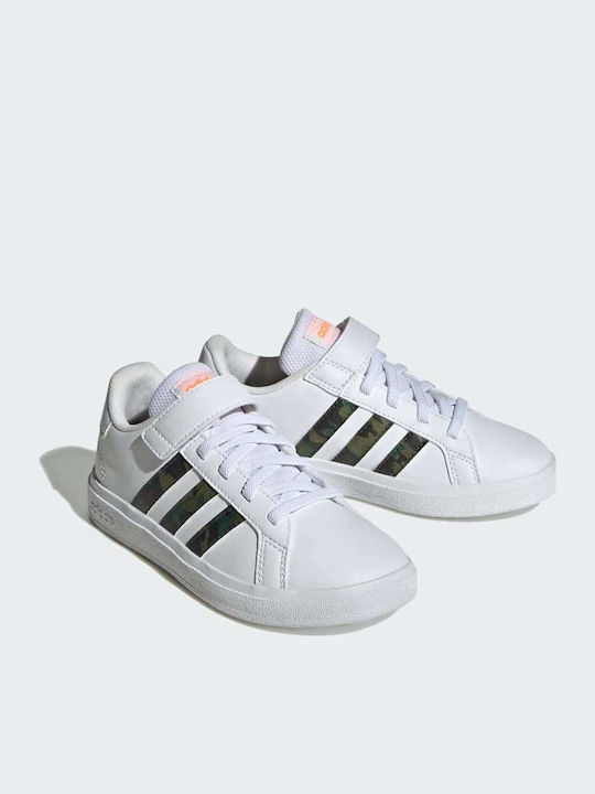 Grand Court GRAND COURT 2.0 Детски маратонки Low Cloud White / Screaming Orange