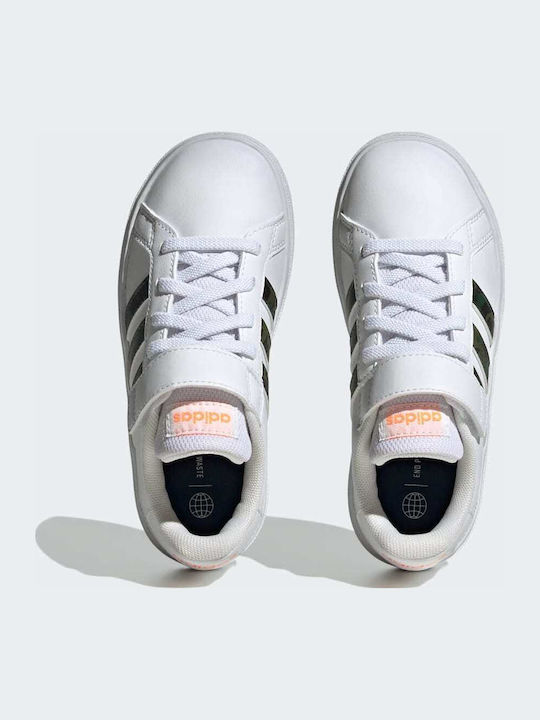 Grand Court GRAND COURT 2.0 Детски маратонки Low Cloud White / Screaming Orange