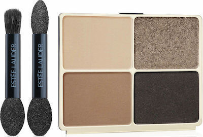 Estee Lauder Luxe Quad Refillable Eye Shadow Palette in Solid Form 04 Desert Dunes 6gr