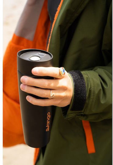 Vango Μπουκάλι Θερμός Ανοξείδωτο 460ml Μαύρο