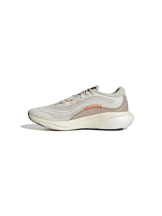 Supernova 2.0 x Parley Sport Shoes Running Non Dyed / Wonder Taupe / Linen Green