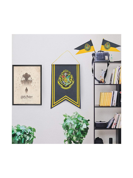 Cinereplicas Hängende Wanddekoration Banner Pennant Hogwarts aus Stoff