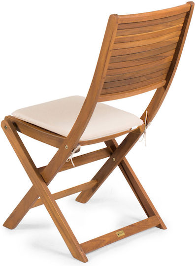 Fieldmann Garden Chair Cushion Ecru 38.5x38.5cm