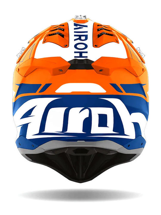 Airoh Aviator 3 Orange Fluo Matt Κράνος Μηχανής Motocross ECE 22.05 1290gr