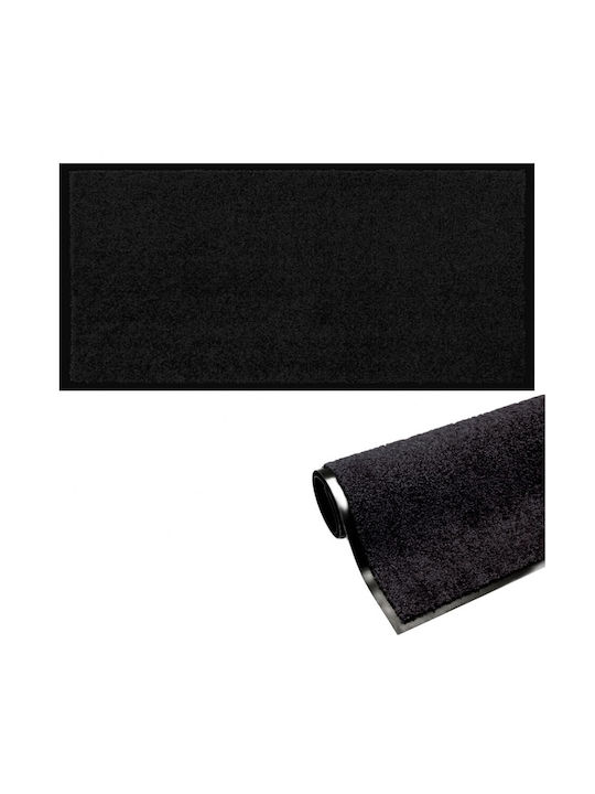 Atmosphera Entrance Mat made of Rubber Black 80x150cm